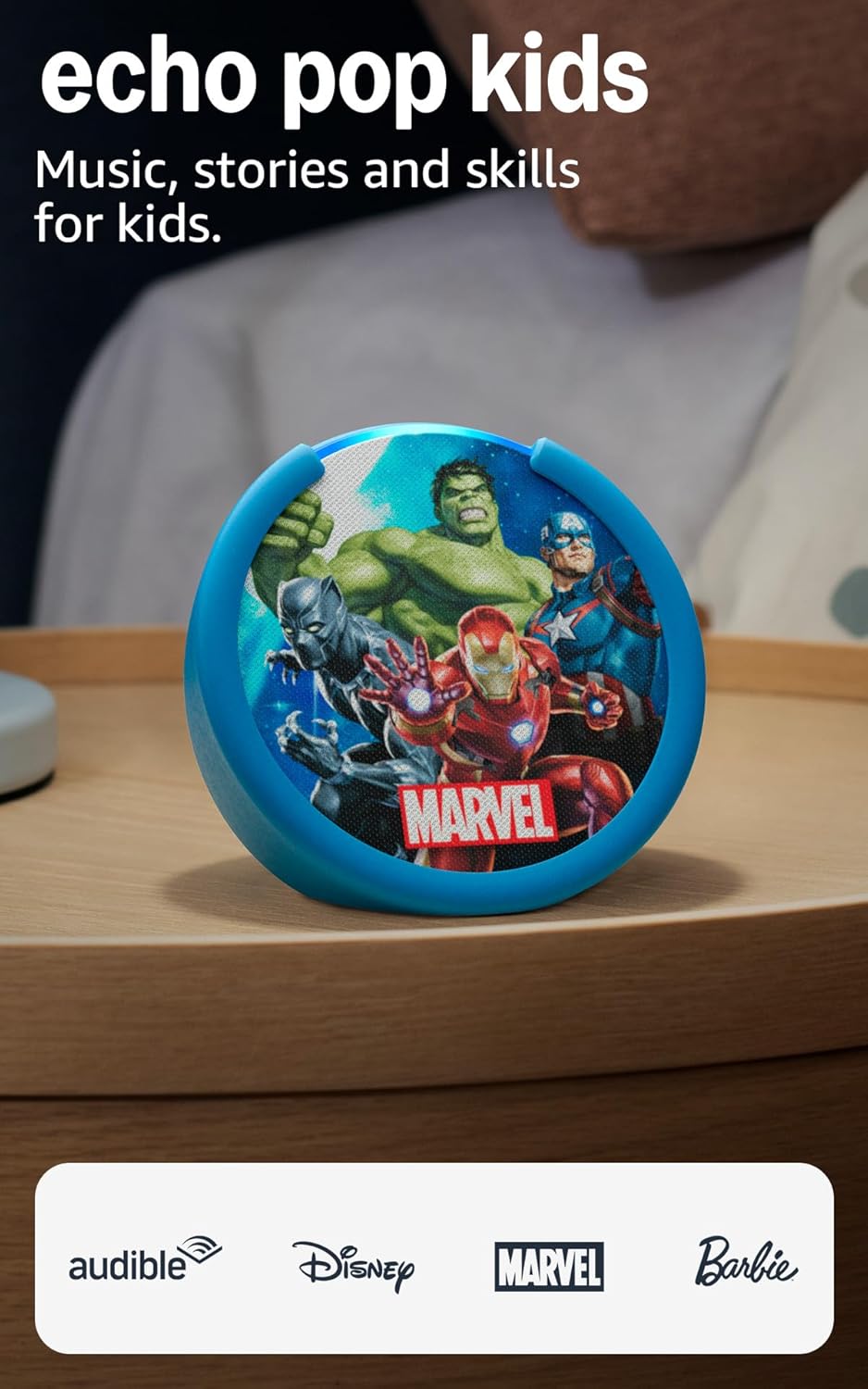أليكسا ايكو بوب - إصدار Marvel’s Avengers للأطفال