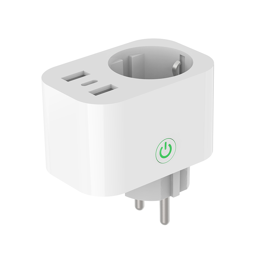 المقبس الذكي مع USB و USB-C
