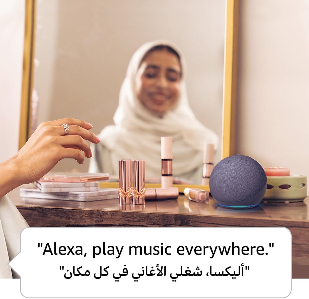أليكسا إيكو دوت ( أبيض )